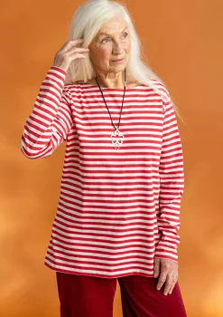 Basic-Streifenshirt aus Bio-Baumwolle
