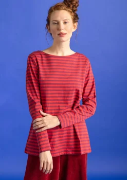 Basic-Streifenshirt aus Bio-Baumwolle