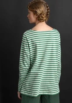 Basic-Streifenshirt aus Bio-Baumwolle