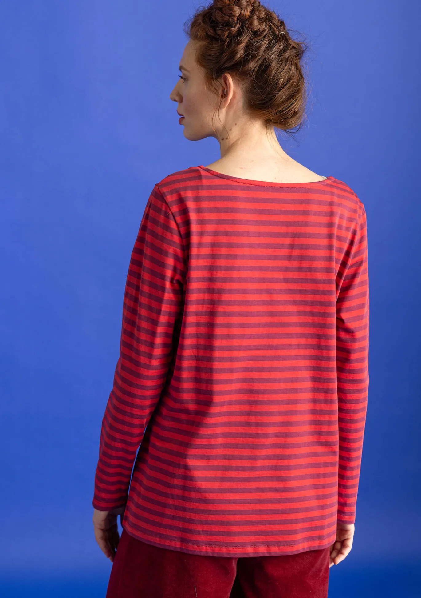 Basic-Streifenshirt aus Bio-Baumwolle