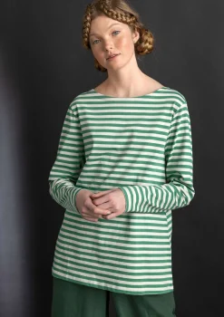 Basic-Streifenshirt aus Bio-Baumwolle