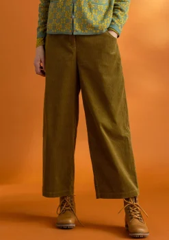 Cordhose aus Bio-Baumwolle/Elasthan