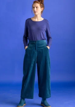 Cordhose aus Bio-Baumwolle/Elasthan