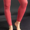 Einfarbige Leggings aus Recycling-Polyamid