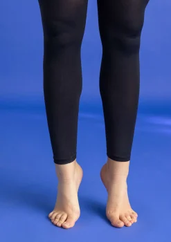 Einfarbige Leggings aus Recycling-Polyamid