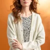Gestrickter Blazer aus gefilzter Bio-Wolle