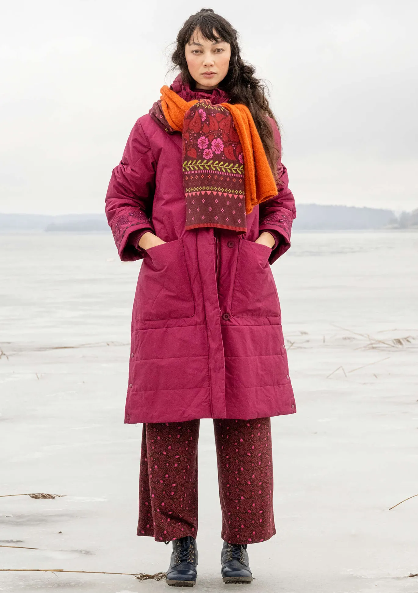 Gewebter Steppmantel „Svalbard“