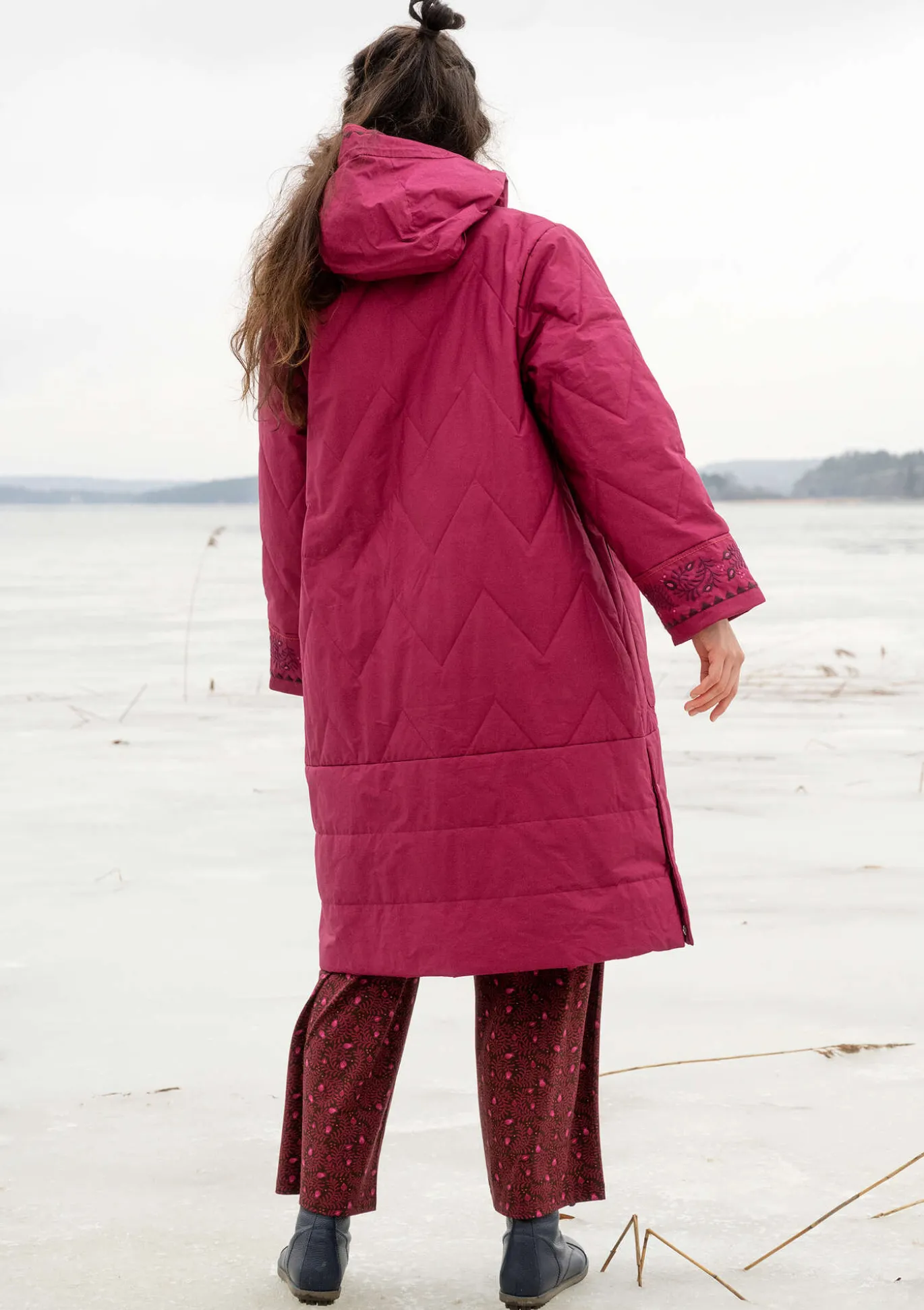 Gewebter Steppmantel „Svalbard“