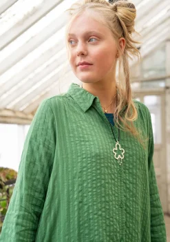 Hemdblusenkleid „Värmland“ aus Bio-Baumwollgewebe