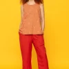 Hose „Margit“ aus Leinen/Modal-Gewebe