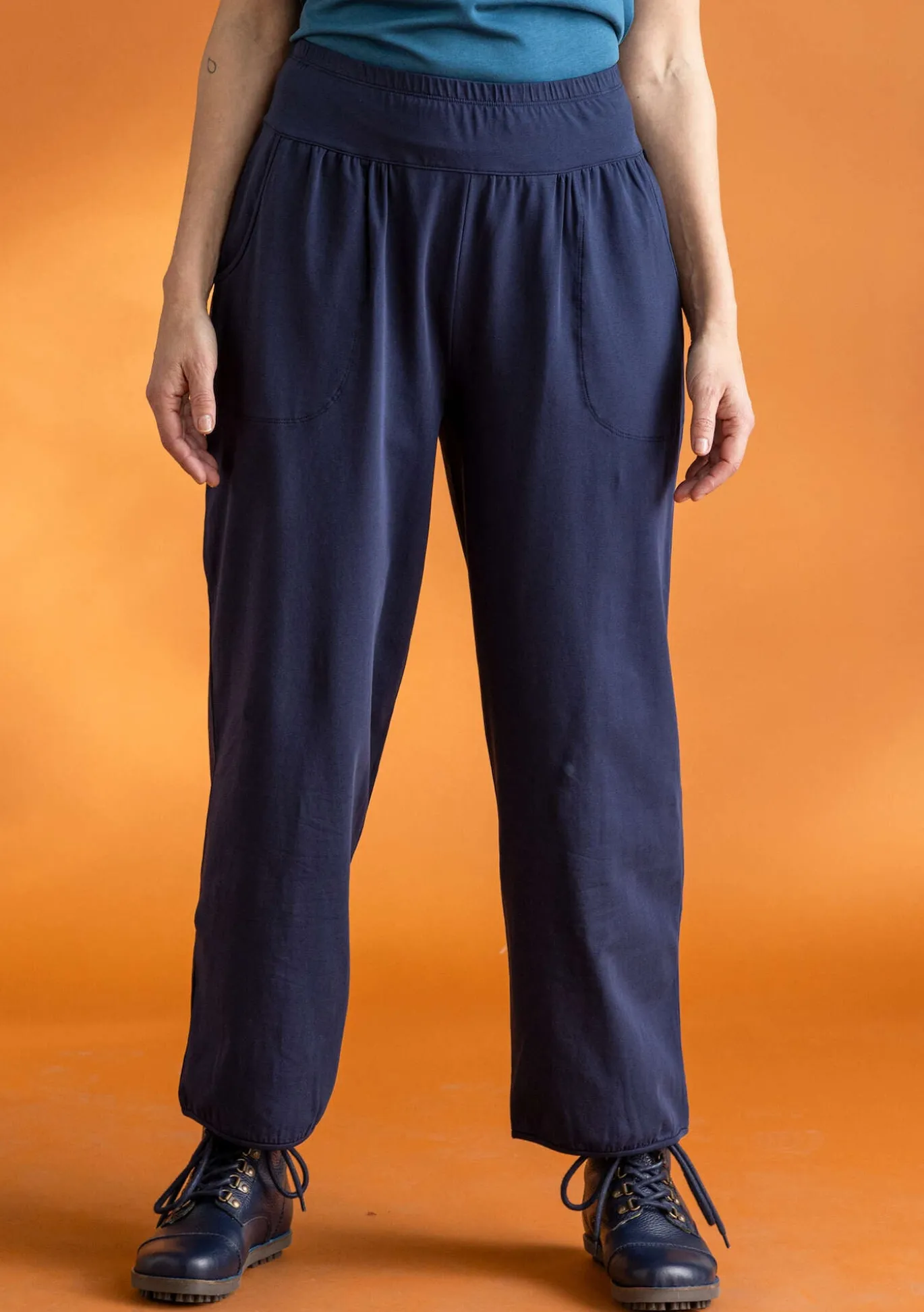 Jerseyhose aus Bio-Baumwolle/Elasthan