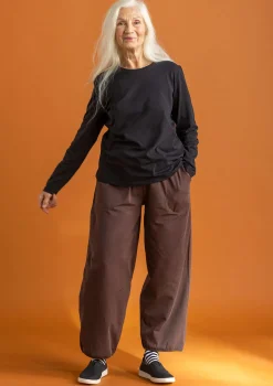 Jerseyhose aus Bio-Baumwolle/Elasthan
