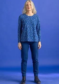 Jerseyleggings aus Bio-Baumwollripp