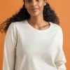 Jerseyshirt „Ylva“ aus Bio-Baumwolle/Elasthan