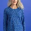 Jerseyshirt „Ylva“ aus Bio-Baumwolle/Elasthan