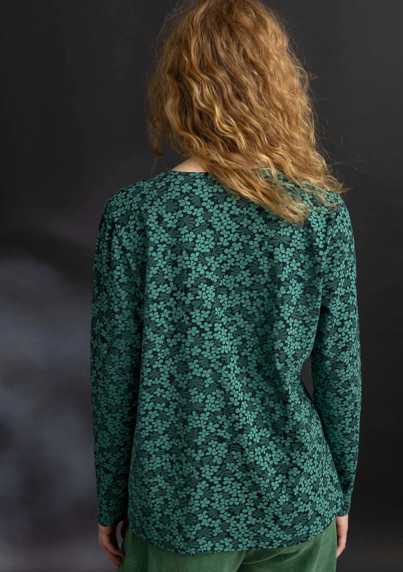 Jerseyshirt „Ylva“ aus Bio-Baumwolle/Elasthan