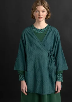 Kimono aus Bio-Baumwolldobby