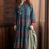 Kleid „Asta“ aus Bio-Baumwollgewebe