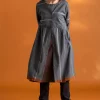 Kleid „Ava” aus Bio-Baumwollgewebe