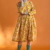 Kleid „Hedda“ aus Bio-Baumwollgewebe