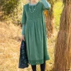 Kleid „Strandfynd“ aus Bio-Baumwollgewebe