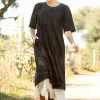 Kleid „Strandfynd“ aus Bio-Baumwollgewebe