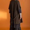 Langstrickjacke aus Alpakagemisch