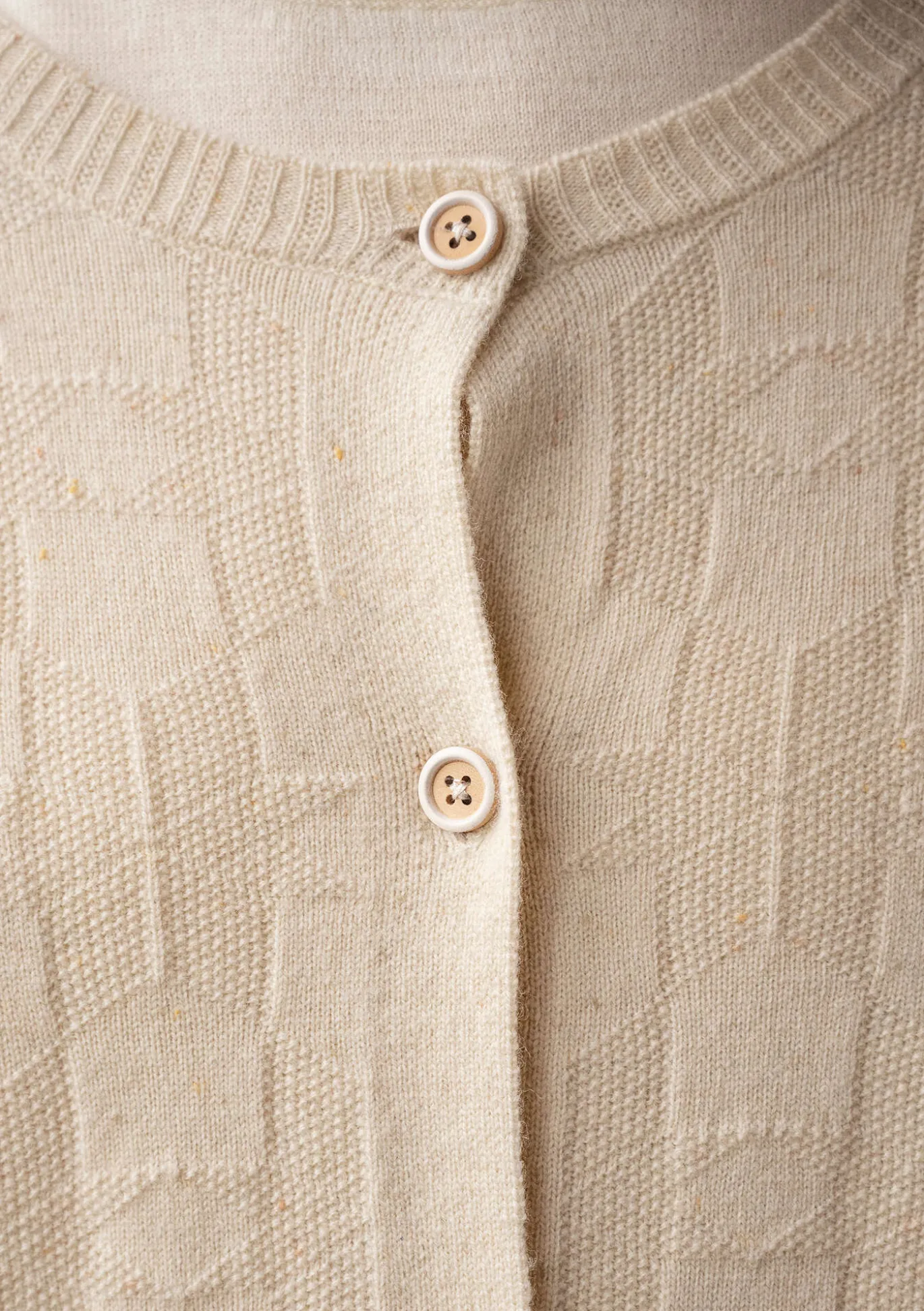 Langstrickjacke „Capella“ aus Lammwolle