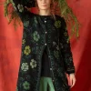 Langstrickjacke „Gnistra“ aus Bio- und Recycling-Baumwolle/Alpakawollgemisch