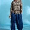 Pluderhose aus Bio-Baumwollgewebe