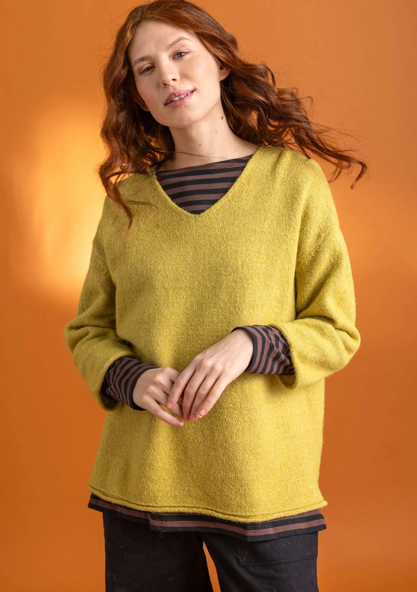 Pullover aus Alpakagemisch