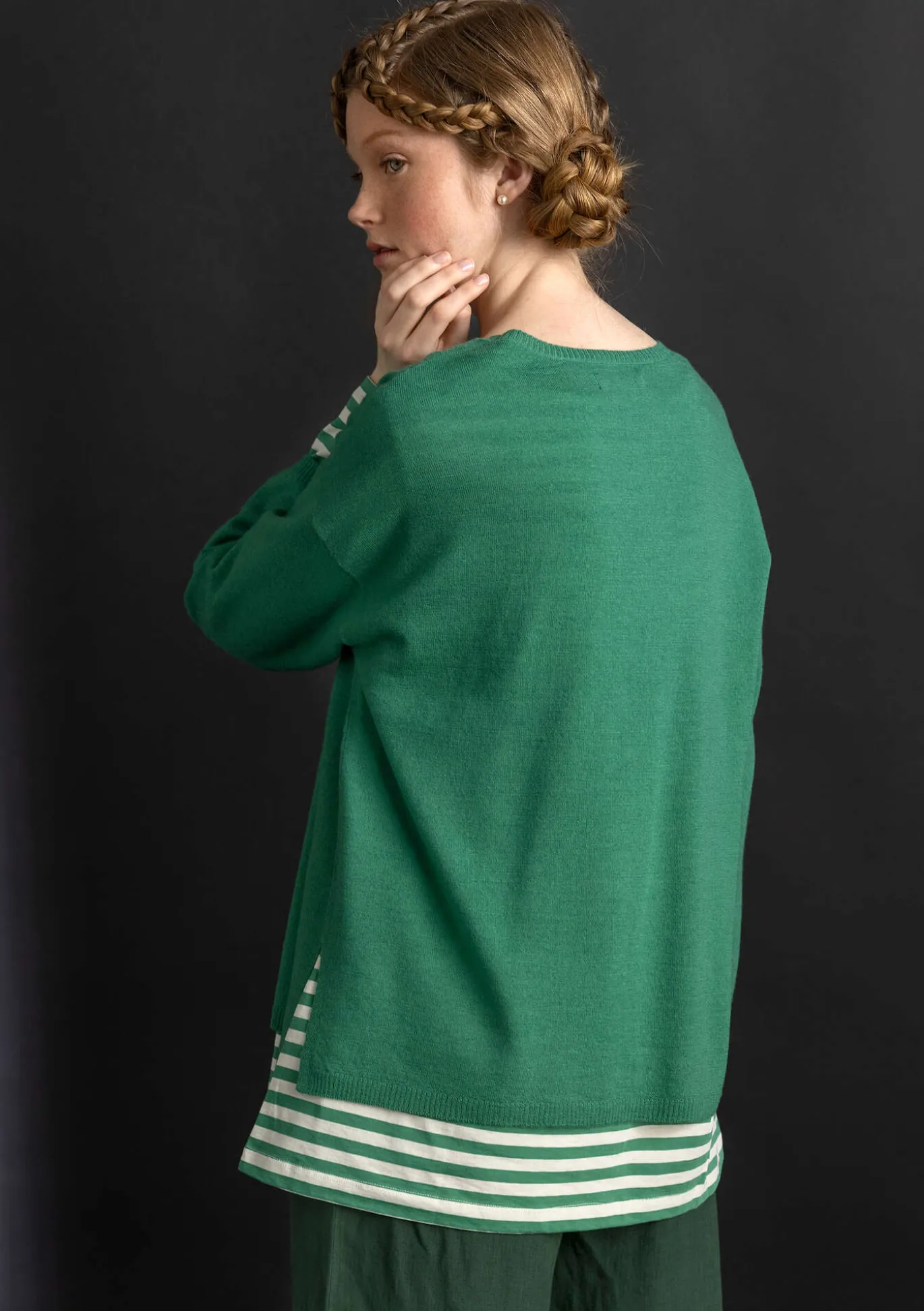 Pullover aus Bio-Wolle