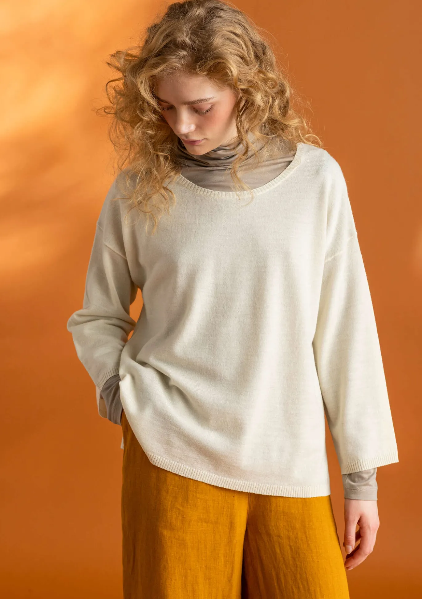 Pullover aus Bio-Wolle