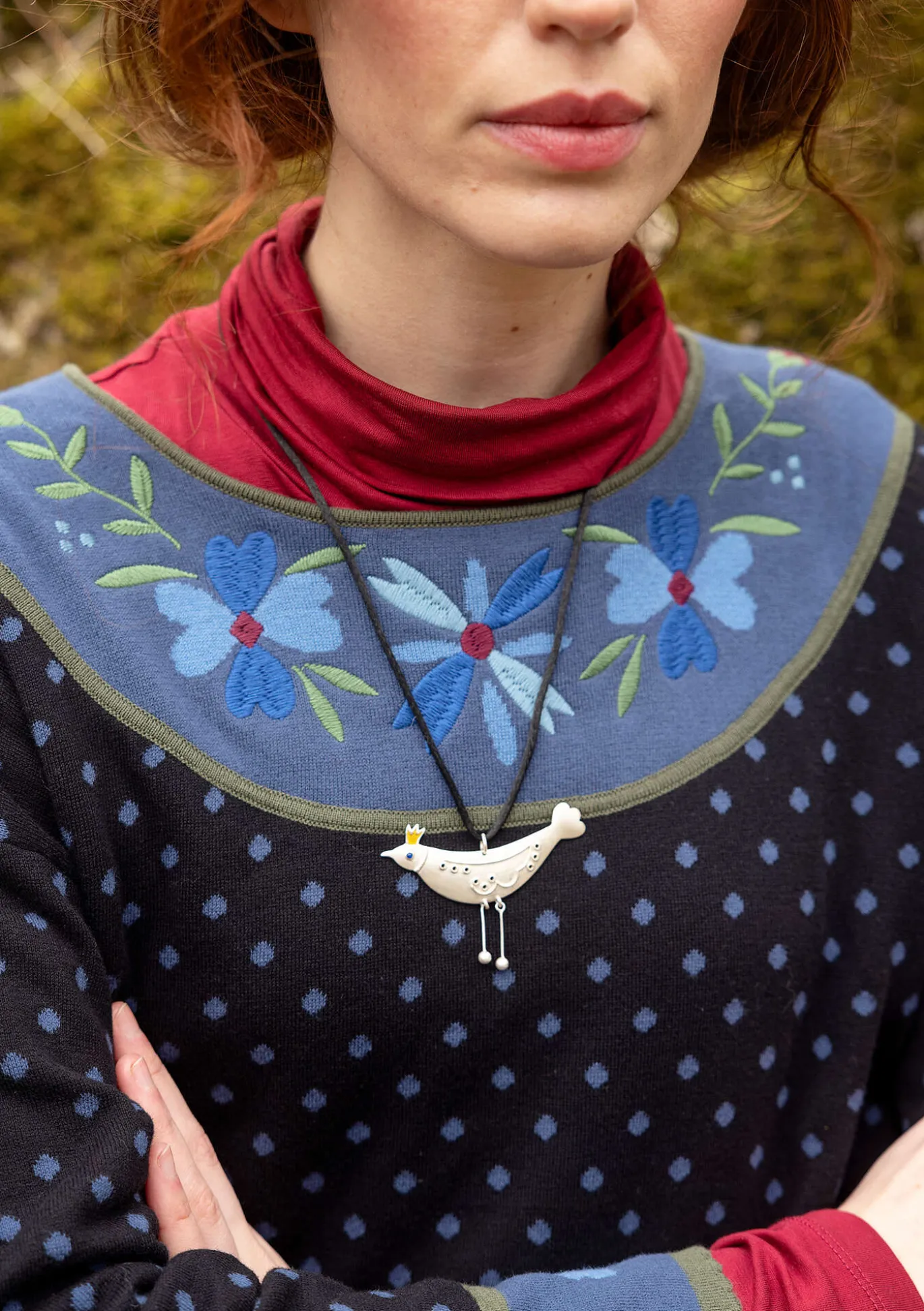 Pullover „Maria“ aus Bio-/Recycling-Baumwolle