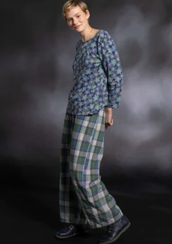Pyjamahose „Skagen“ aus Bio-Baumwollgewebe