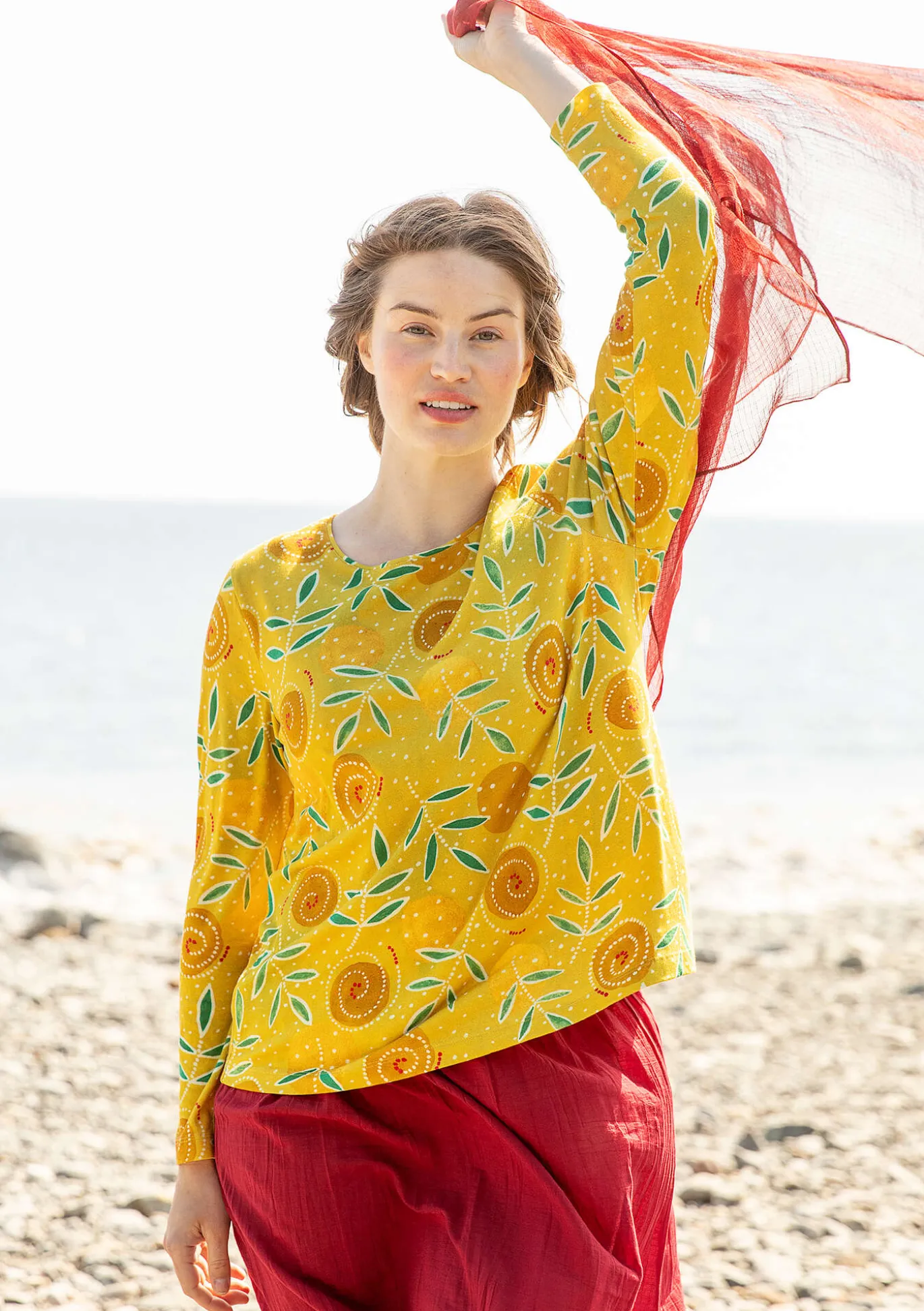 Shirt „Bhumika“ aus Bio-Baumwolle/Modal