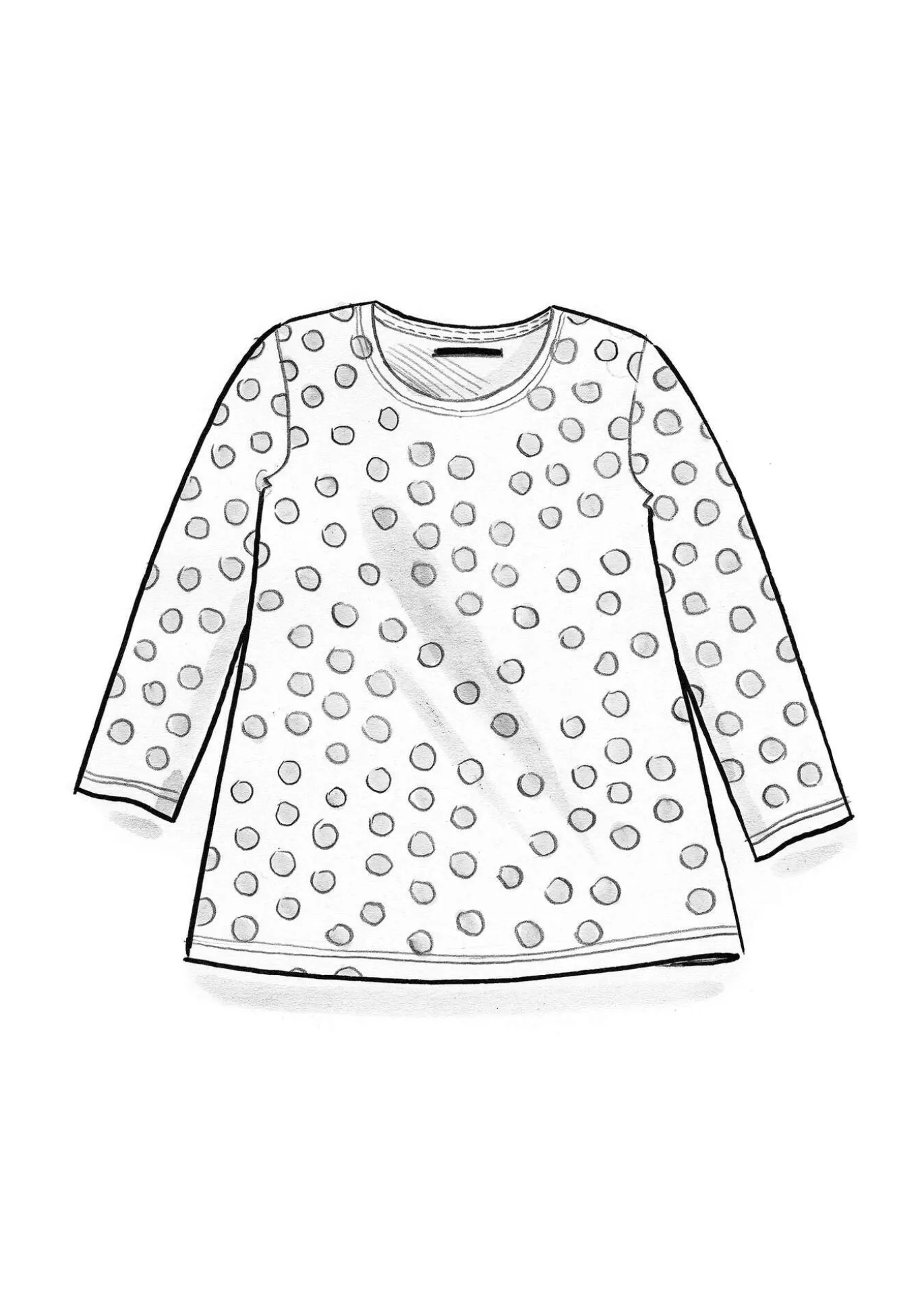 Shirt „Mika“ aus Bio-Baumwolle/Modal