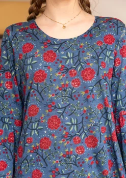 Shirt „Nyponros“ aus Bio-Baumwolle/Modal
