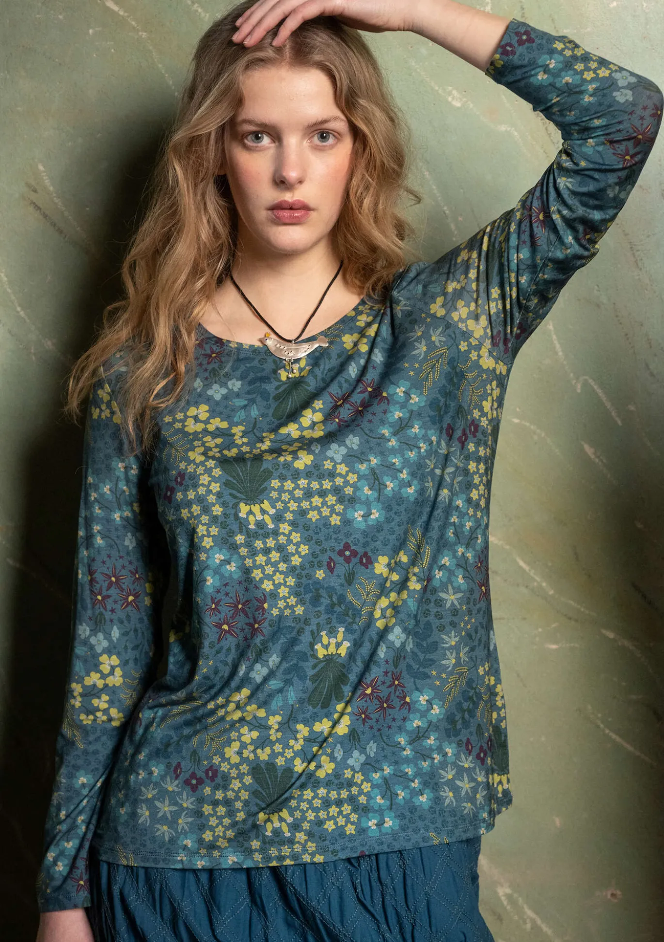 Shirt „Ylfa“ aus Lyocell/Elasthan
