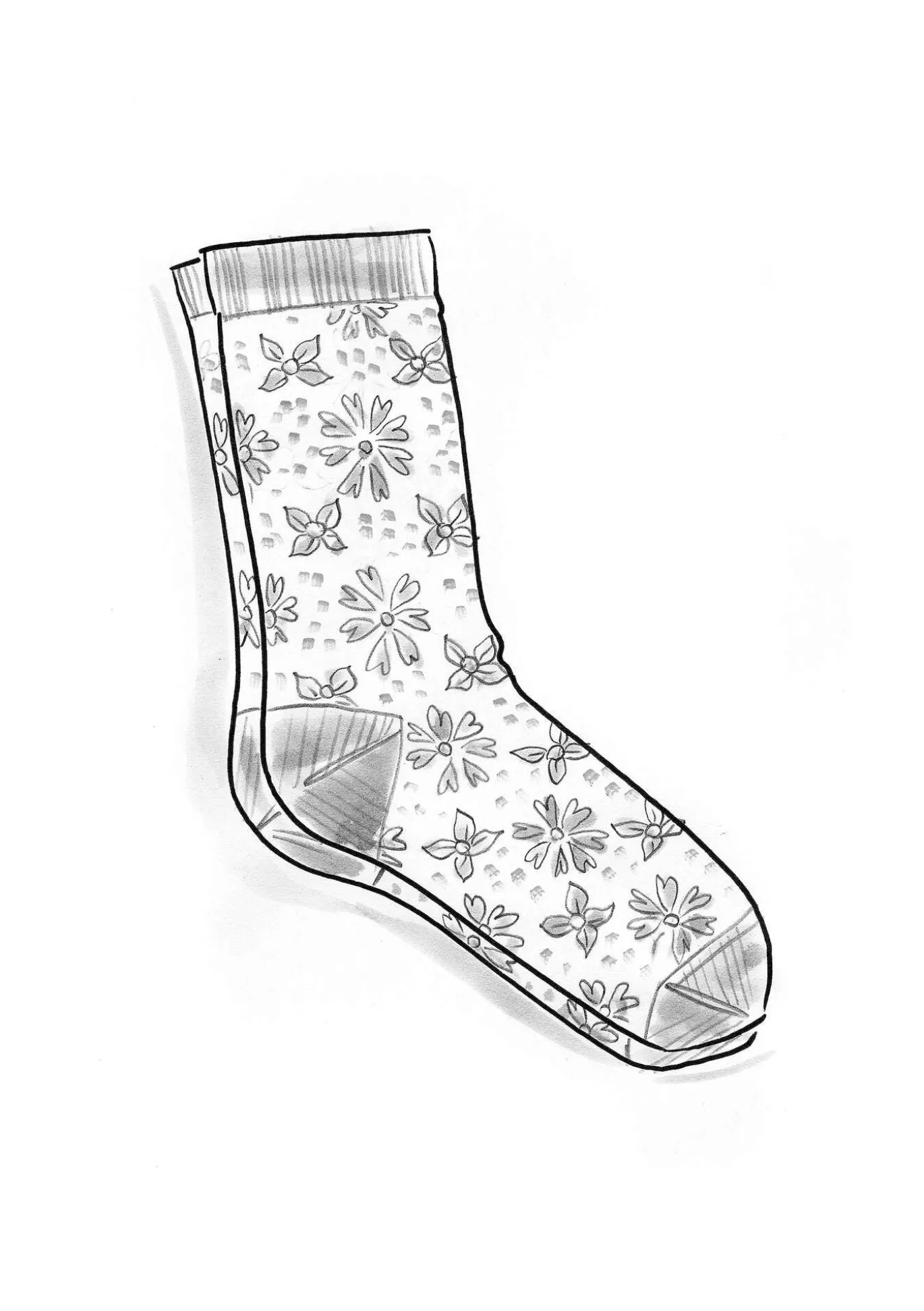 Socken „Freja“ aus Bio-Baumwolle