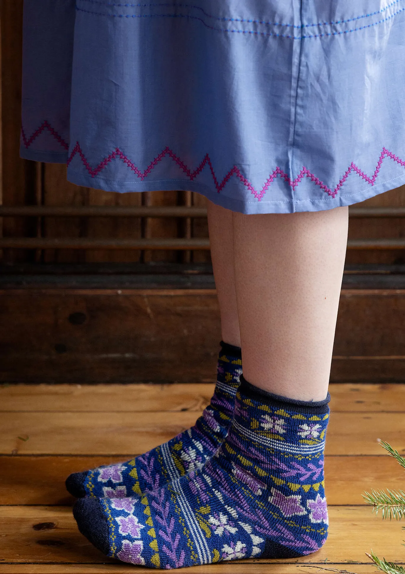 Socken „Twinkle“ aus Wollfrottee