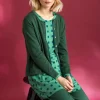 Strickjacke aus Bio-/Recycling-Baumwolle