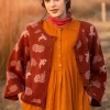 Strickjacke „Flyttfågel“ aus Recycling-Wollmischung/Recycling-Baumwolle
