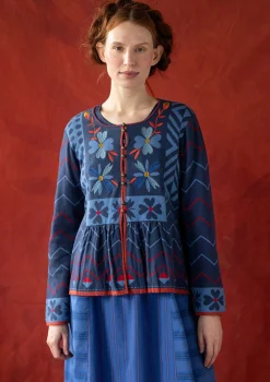 Strickjacke „Maria“ aus Bio-/Recycling-Baumwolle