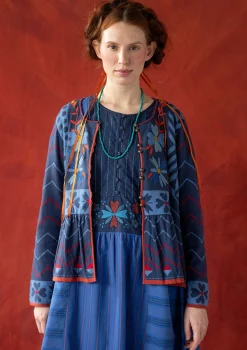 Strickjacke „Maria“ aus Bio-/Recycling-Baumwolle