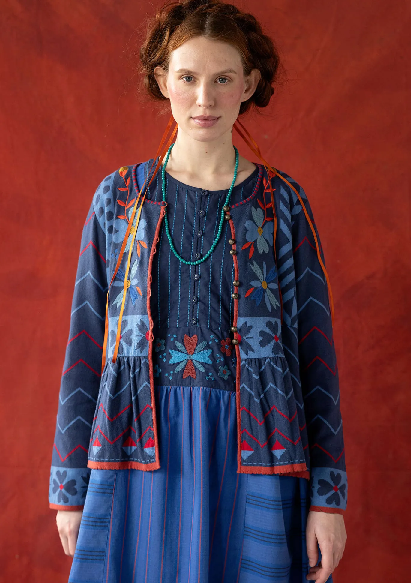 Strickjacke „Maria“ aus Bio-/Recycling-Baumwolle