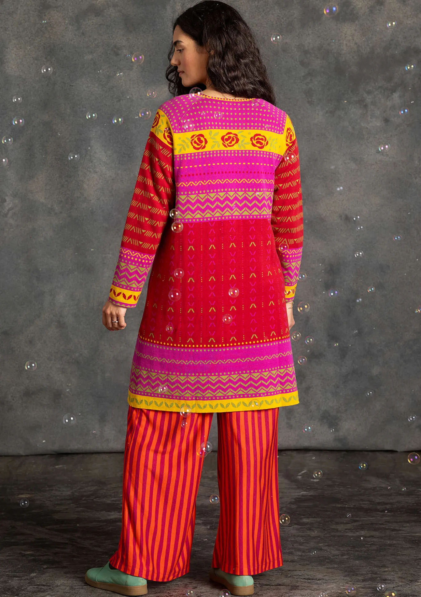 Strickkleid „Kajsa“ aus Bio-/Recycling-Baumwolle