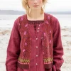 Strickweste „Aurora“ aus Bio- und Recycling-Baumwolle/Wolle