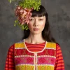 Strickweste „Klara“ aus Bio-/Recycling-Baumwolle