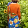 Tasche „Sunflower“ aus Öko-Baumwolle/Leinen